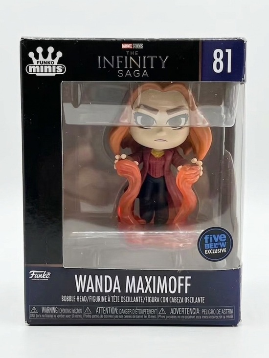 Funko Other - Funko Minis #81 Wanda Maximoff – Five Below Exclusive – Marvel The Infinity Saga